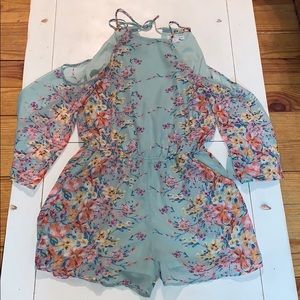 Cold Shoulder Romper